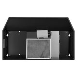 Broan F404223 42 inch Black Convertible Under Cabinet Range Hood