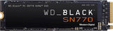 WD_BLACK 2TB SN770 NVMe Internal Gaming SSD Solid State Drive – Gen4 PCIe, M.2 2280, Up to 5,150 MB/s – WDS200T3X0E