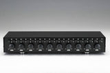 10 Zone Pair Speaker Selector Switch Switcher with Volume Level Control SPECIALTYAV