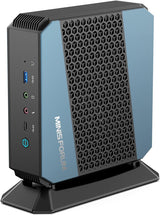 MINISFORUM EliteMini HX90 Mini PC AMD Ryzen 9 5900HX Desktop Computer, DDR4 32GB+512GB SSD, 2.5Gbps LAN, 2X HDMI & 2X DP 4K@60Hz Outputs, 2X HDD Slot, 5X USB, AMD Radeon Graphics Tower PC