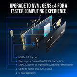 Data Storage CS2130 8TB M.2 NVMe Internal Solid State Drive (SSD) – M280CS2130-8TB-RB