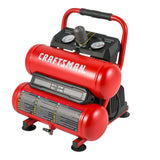 Craftsman 2 Gal Twin Stack Portable Air Compressor 125 PSI 0.3 HP