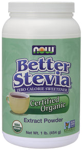 Now Foods Better Stevia Extract Powder – 1 lb tub