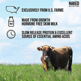 NAKED nutrition Naked Casein – Vanilla Micellar Casein Protein – 5 Pound Bulk, Gmo-Free, Gluten-Free, Soy-Free, Preservative-Free – Stimulate Muscle Growth – Enhance Recovery – 61 Servings