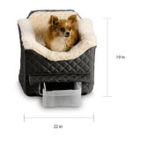 Snoozer Lookout II Pet Car Seat – Medium Black