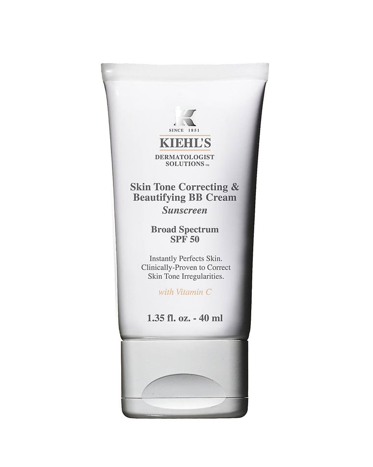 Kiehl&s Skin Tone Correcting u0026 Beautifying BB Cream, SPF 50, Fair – 1.35 oz tube