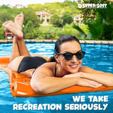 TRC Recreation Foam Swimming Pool Float, Floating Water Lounger, Splash 1.25??
