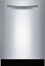 Bosch – 800 Series 24 Top Control Built-In Dishwasher with CrystalDry, Stainless Steel Tub, 3rd Rack, 42 dBa – Stainless steel