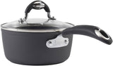 Bialetti Impact 10-Piece Black Nonstick Cookware Set