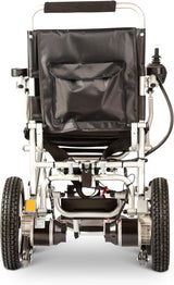 Fold & Travel Lightweight Motorized Electric Power Wheelchair Scooter, Aviation Travel Safe Electric Wheelchair Foldable Heavy Duty Power Wheel Chair