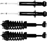 Front Complete Struts Rear Shocks fit for Ford Explorer Mercury Mountaineer 2002 2003 4.0L 4.6L, Quick Struts Assembly Shock Absorbers Loaded Suspensions Amortiguadores
