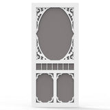 Screen Tight CHS36 Solid Vinyl Screen DOOR, White, 36-Inch by 80-Inch