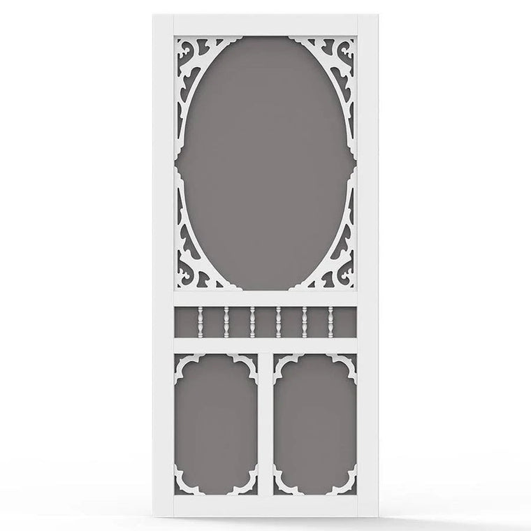 Screen Tight CHS36 Solid Vinyl Screen DOOR, White, 36-Inch by 80-Inch
