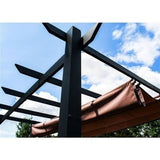Aleko Fabric Replacement Pergola Canopy – 9 x 9 Feet – Sand