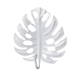 Home Furnishing Coat Rack Metal Wall Hook Creatives Leaf Shaped Coat Key No-Punch Holder Rack for Bedroom Living Room VC Coat Rack Hat Hanger (Color : A)