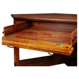 Leick Furniture Mission Corner Computer/Writing Desk, Oak