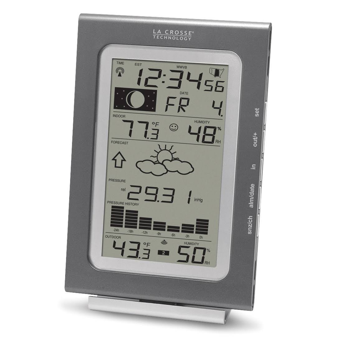 La Crosse Technology Ws-9037u-it Wireless Forecast Station with Pressure History