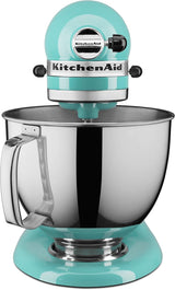 KitchenAid Artisan Series 5 Quart Tilt Head Stand Mixer with Pouring Shield KSM150PS, Cast Iron