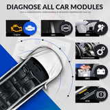 Autel Scanner MaxiSys MS906, 2022 Newest Automotive Scan Tool, Updated of MS906BT/MK906BT/MS906TS/MS908, ECU Coding, Bi-Directional Control, 31+ Services, All Systems Diagnostics