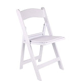 BTEXPERT Set of 4, Resin Folding Chair Vinyl Padded Seat Indoor Outdoor Lightweight Set for Home Event Party Picnic Kitchen Dining Church School Weddings