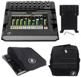 Mackie DL1608 Lightning 16-Ch. Mixer w/lPad Control+Bag+iPad Tray Kit+