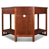 Leick Furniture Mission Corner Computer/Writing Desk, Oak