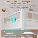 DICTAC Twin Loft Bed with L-Shaped Desk,Storage Shelves and Charging Station Metal Loft Bed Twin Size with LED Lights,Coat Rack with Drawers and Stair,Top Bunk with Safety Guardrail for Teen,Black