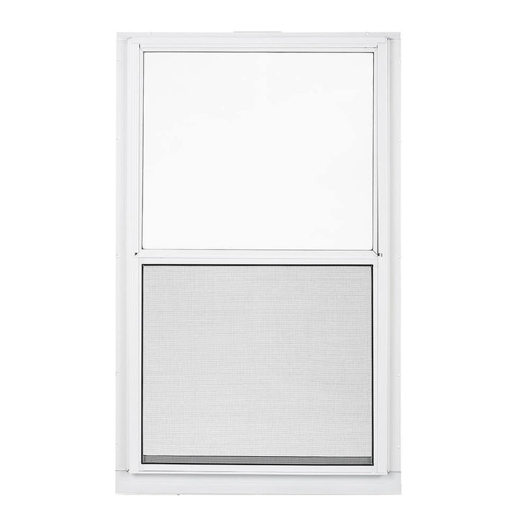 Larson 32 in. x 47 in. 2-Track Single Hung Aluminum Storm Window