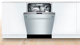 Bosch – 800 Series 24 Top Control Built-In Dishwasher with CrystalDry, Stainless Steel Tub, 3rd Rack, 40 dBa – Stainless steel