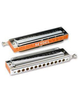 SEYDEL Chromatic Deluxe Steel Solo Harmonica Low F