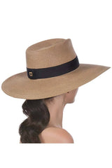 Eric Javits Daphne Hat – Natural/Black
