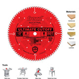 Freud LU85R012 12 inch Ultimate Cut-Off Blade
