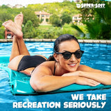 TRC Recreation Foam Swimming Pool Float, Floating Water Lounger, Splash 1.25??