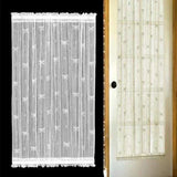 Heritage Lace 7185E-4563DP Dragonfly 45 x 63 in. Door Panel – Ecru