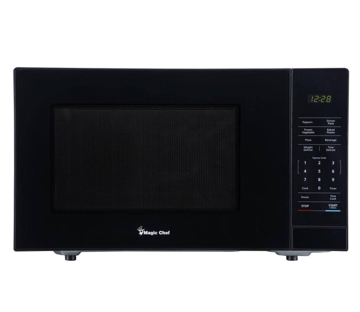 Magic Chef HMM1110B 1.1 Cu. ft. Countertop Microwave, Black