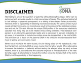 My Forever DNA – Sibling DNA Test KIT Includes All Lab Fees & Shipping to Lab 46 (Genetic) DNA Marker Test Accurate & Confidential