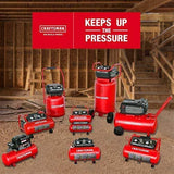 Craftsman 2 Gal Twin Stack Portable Air Compressor 125 PSI 0.3 HP