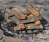 40 inch Heavy Duty Wagon Wheel Fire Pit Grate
