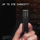 WD_BLACK 1TB SN770 NVMe Internal Gaming SSD Solid State Drive – Gen4 PCIe, M.2 2280, Up to 5,150 MB/s – WDS100T3X0E