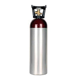 Varies New 60 Cu ft Aluminum Nitrogen Cylinder with Cga580 Valve
