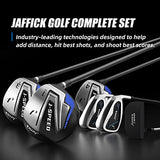 Complete Golf Clubs Sets for Men 12 Piece Includes Golf Driver #3 & 5 Fairway Woods