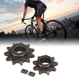 Pocket Bike Sprocket, 9 Teeth 11 Teeth Pinion Gear Motor Bicycle Chain Wheel, 11T Freewheel Gear Motor Universal for Bicycle, Front Rear Motor Gear Kit Carbon Steel Gear Set