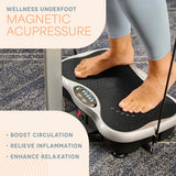 Lifepro TrimLite Vibration Plate Exercise Machine with Handlebars ?C Whole Body Vibration Machine, Ideal Lymphatic Drainage Massager ?C 99 Speed Levels, Bluetooth Speaker, Resistance Bands & Remote