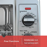 4-Slice Stainless Steel Toaster Oven Black + Decker, Silver
