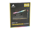 Corsair Vengeance RGB Pro 32GB (2x16GB) 2666 C16 DDR4 Desktop Memory – Black