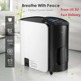 1L-7L/min Adjustable Oxygen Concentrator Machine for Home and Travel Use
