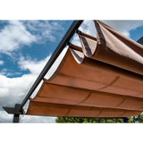 Aleko Fabric Replacement Pergola Canopy – 9 x 9 Feet – Sand