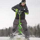 ION 39250 8 R1 Electric Ice Auger, Green/Black