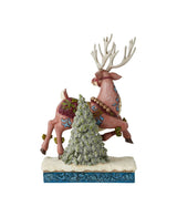 Jim Shore Adventure Bound Polyresin Victorian Reindeer 6004181