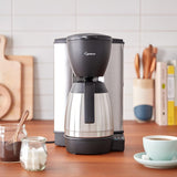 Capresso 485.05 MT600 Plus 10-Cup Programmable Coffee Maker with Thermal Carafe,Black